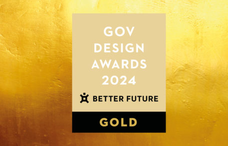 Red Stone win Gold in Gov Design Awards 2024